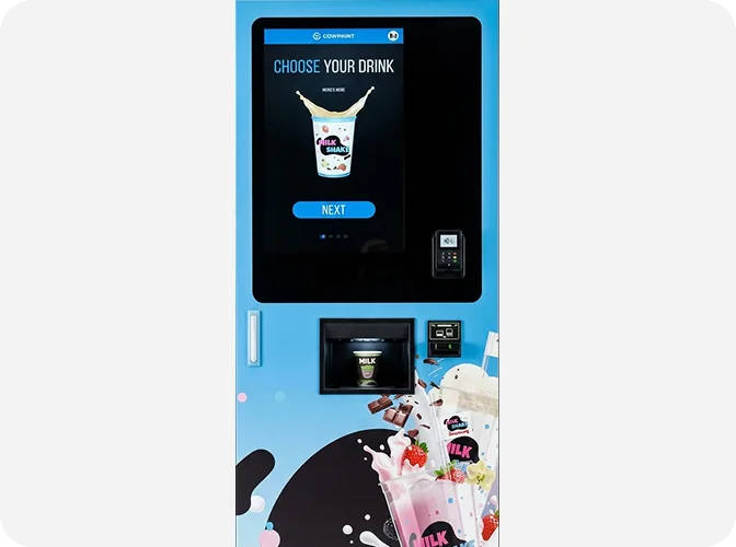 MilkShaker — Full-scale shake bar for high-traffic spaces