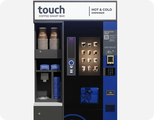 Touch Coffee Premium JL300 — Gourmet variety, concierge-grade quality